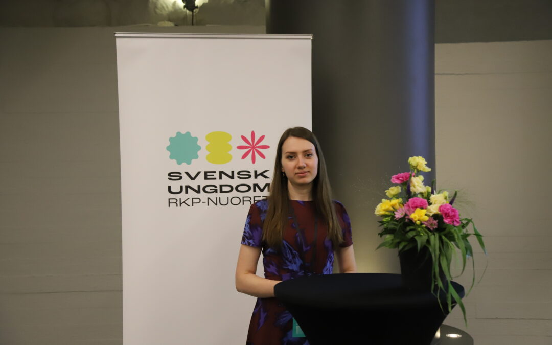Ståhle öppnade Svensk Ungdoms 80:e kongress: “Svensk Ungdom har en otroligt viktig uppgift”