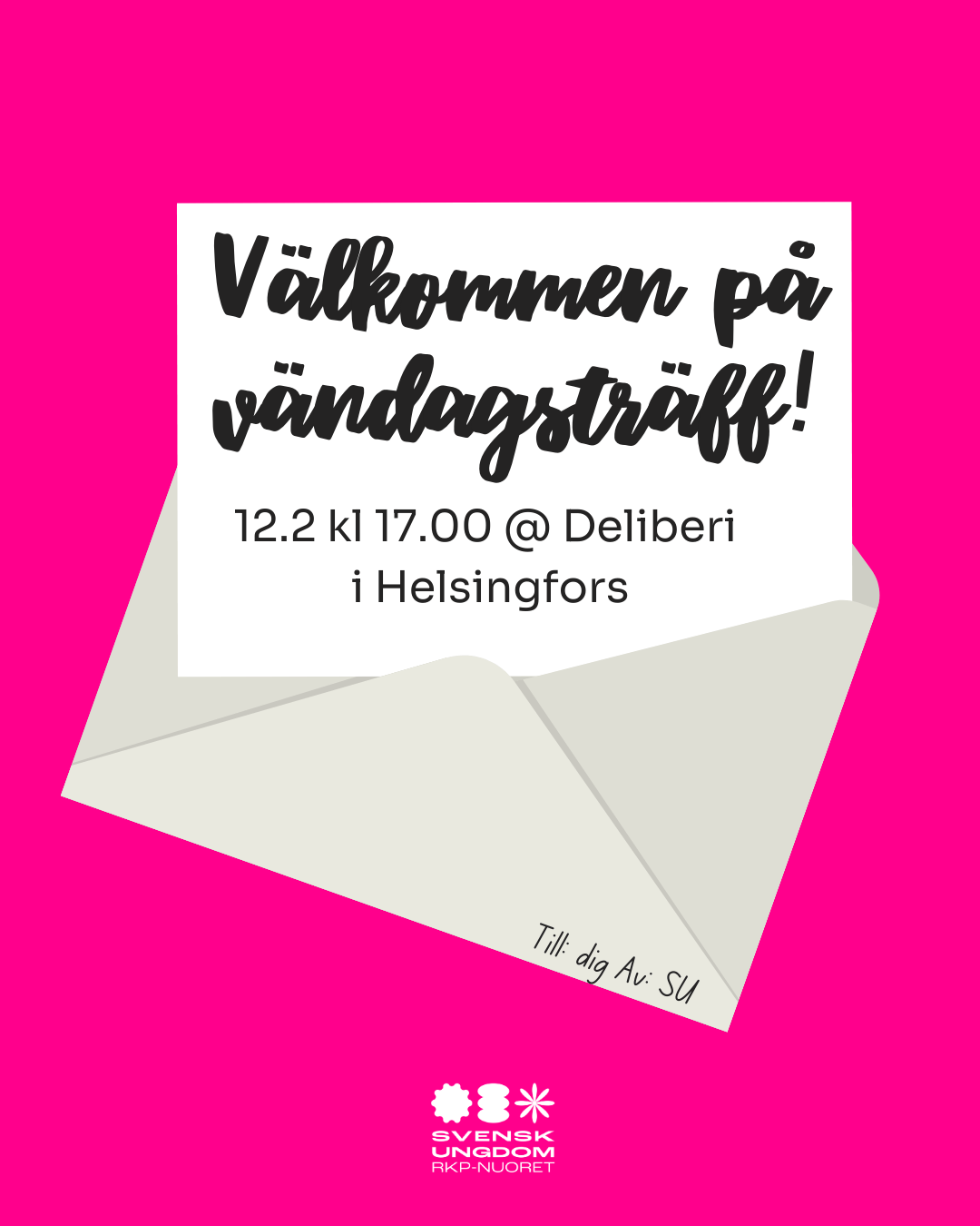 VÄNDAGS- EVENEMANG